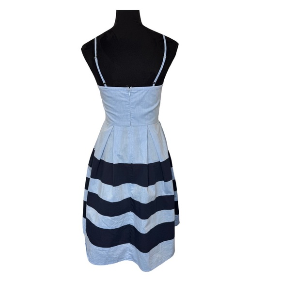 Jealous Tomato Striped Mini Dress Blue - Picture 2 of 11